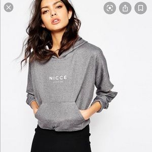 NICCE London Hoodie with Cut Out Arm Detail
